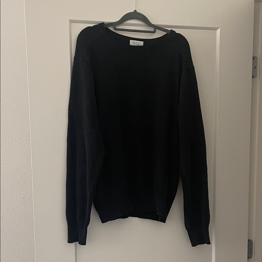 John Elliott Black Crewneck Sweater
